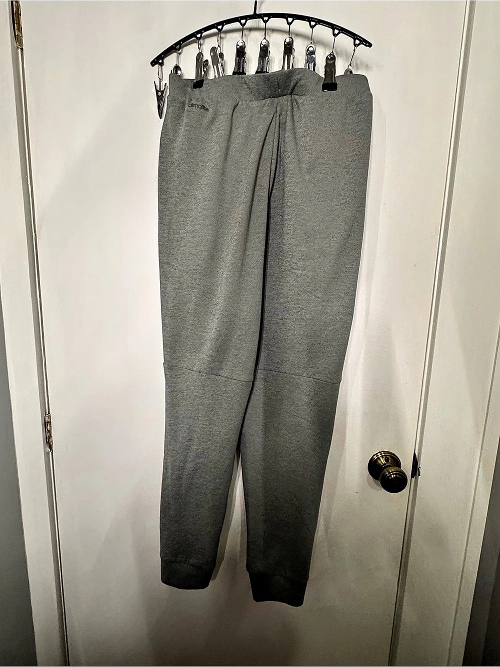 adidas Climachill Athletic Jogger Pants Gray Size 10